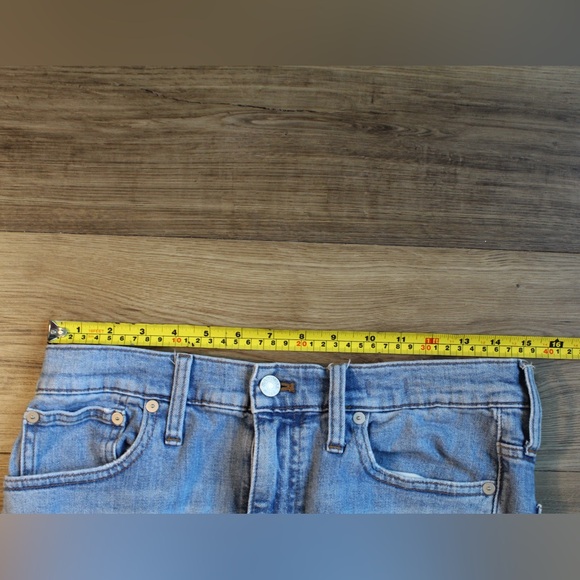 Madewell The High-Rise Slim Crop Boyjean Light Blue Wash Size 28 - Picture 7 of 9